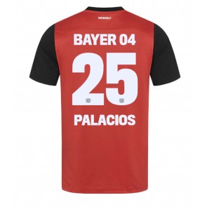 Bayer Leverkusen Exequiel Palacios #25 Domácí Dres 2024-25 Krátký Rukáv